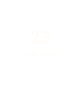 Data do próximo evento: 23 de outubro de 2026